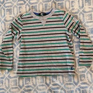 Joules 4T Striped Long Sleeve T-shirt